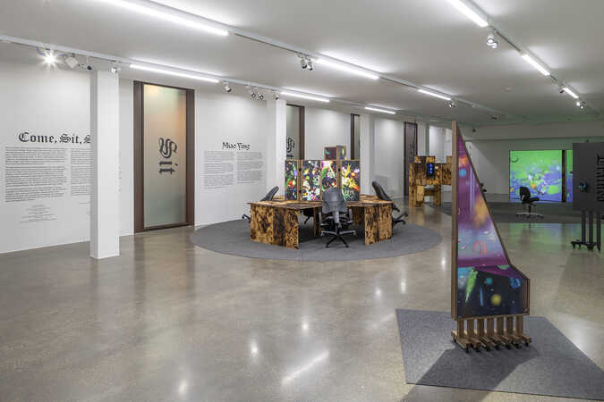 Ausstellungsansicht „Miao Ying. Come, Sit, Stay“, Belvedere 21, Foto: Johannes Stoll / Belvedere, Wien
